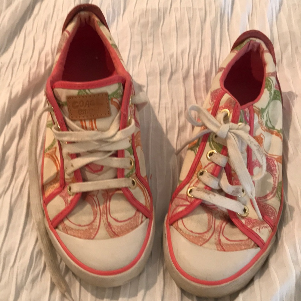 Coach tennis shoes
